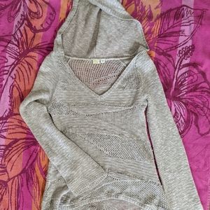 Sweater with hood